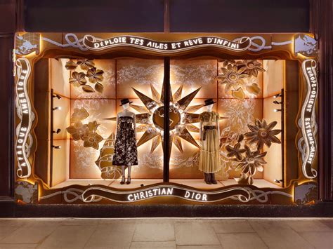 dior window display 2018|harrods window display.